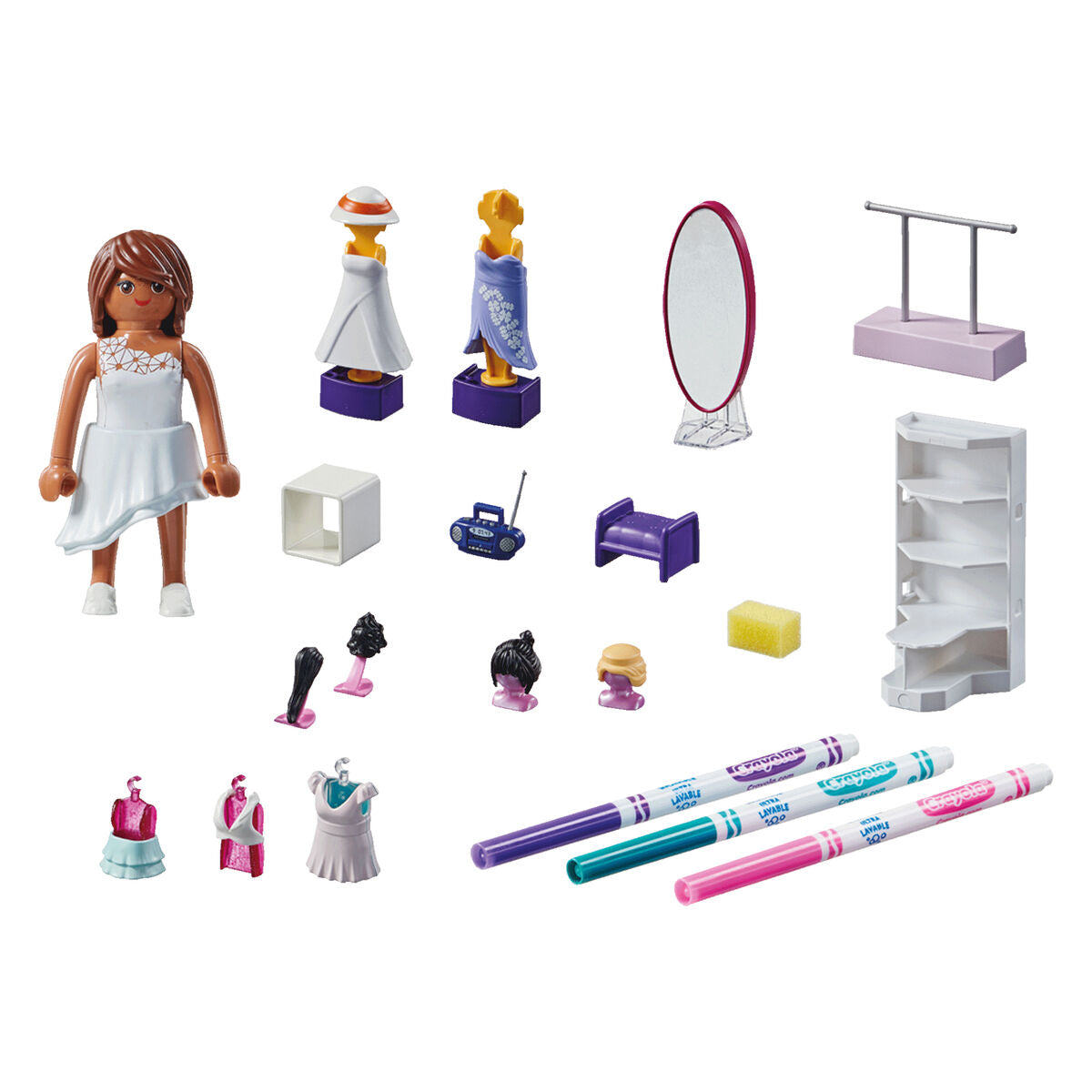 Playset Playmobil 71373 Color 45 Piese - Jucarii si jocuri, Păpuși și figurine