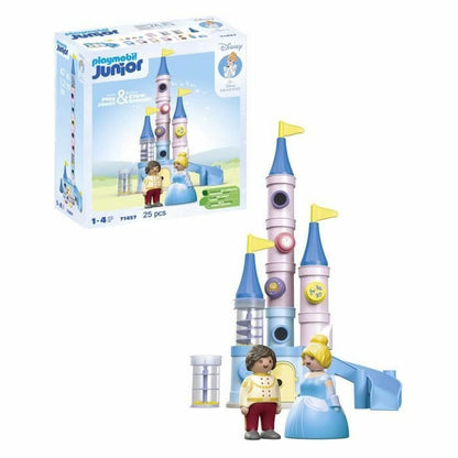 Playset Playmobil 71457 - Junior&Disney Cinderella 25 Piese - Jucarii si jocuri, Păpuși și figurine