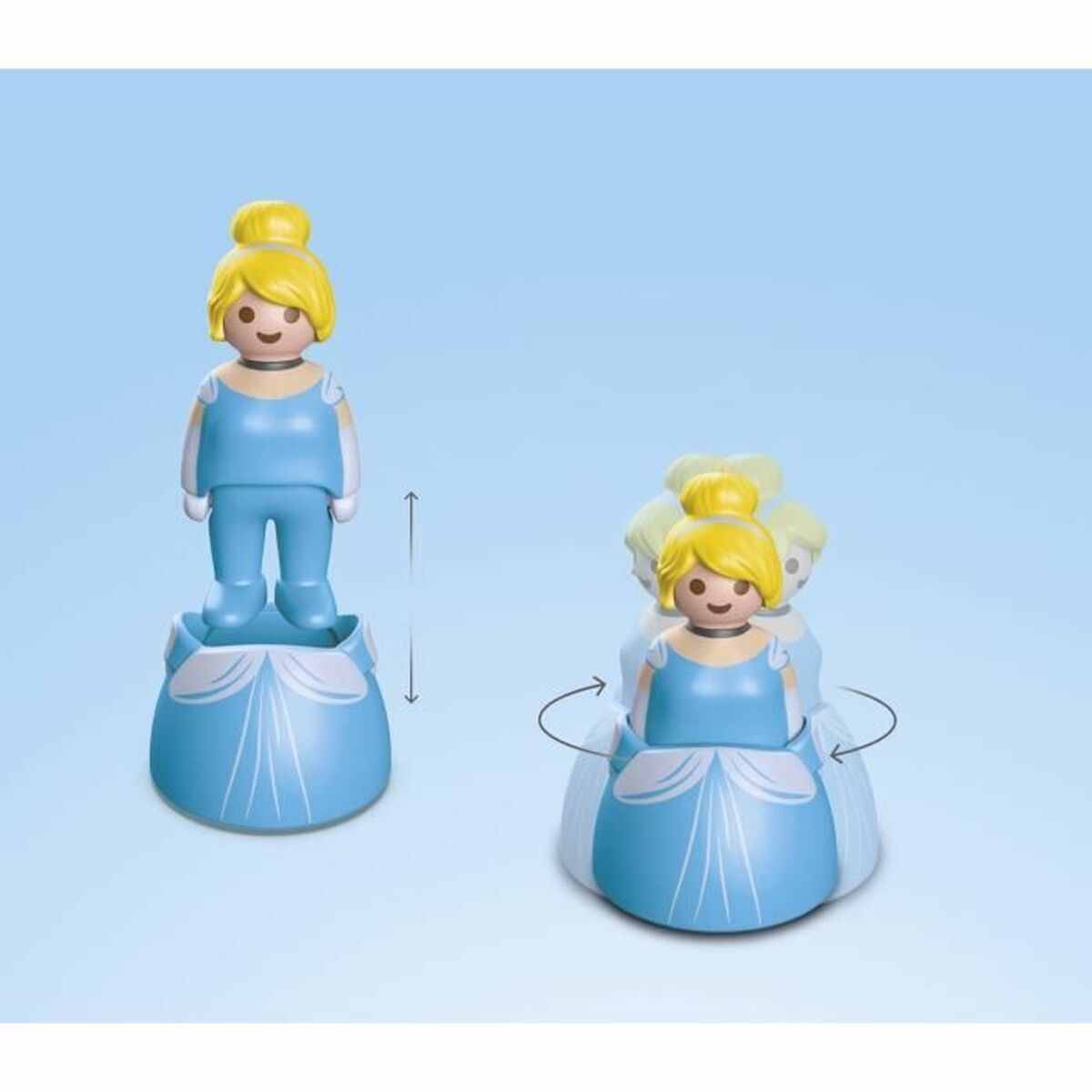 Playset Playmobil 71457 - Junior&Disney Cinderella 25 Piese - Jucarii si jocuri, Păpuși și figurine