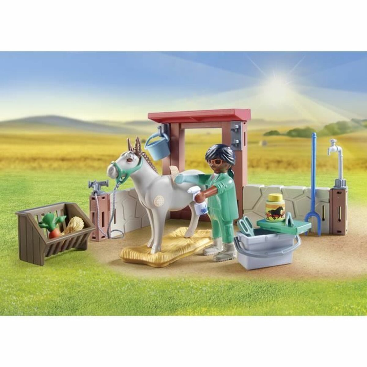 Playset Playmobil 71471 Country 55 Piese - Jucarii si jocuri, Păpuși și figurine