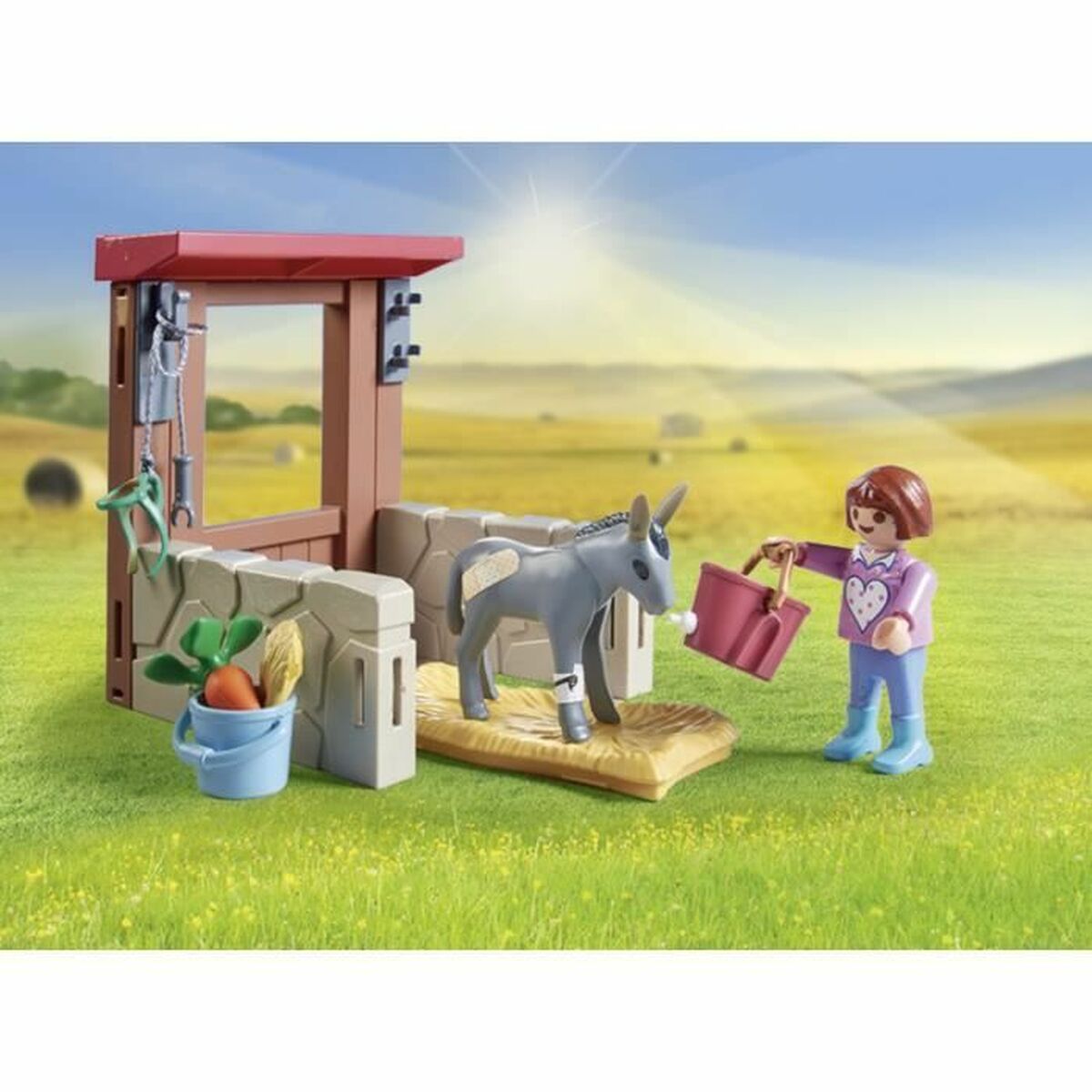 Playset Playmobil 71471 Country 55 Piese - Jucarii si jocuri, Păpuși și figurine