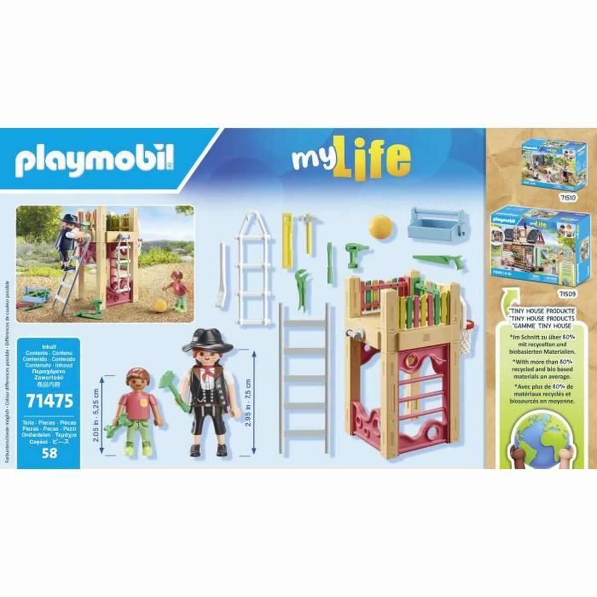 Playset Playmobil 71475 My life - Jucarii si jocuri, Păpuși și figurine