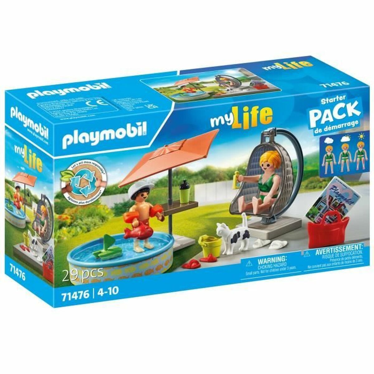 Playset Playmobil 71476 My life - Jucarii si jocuri, Păpuși și figurine