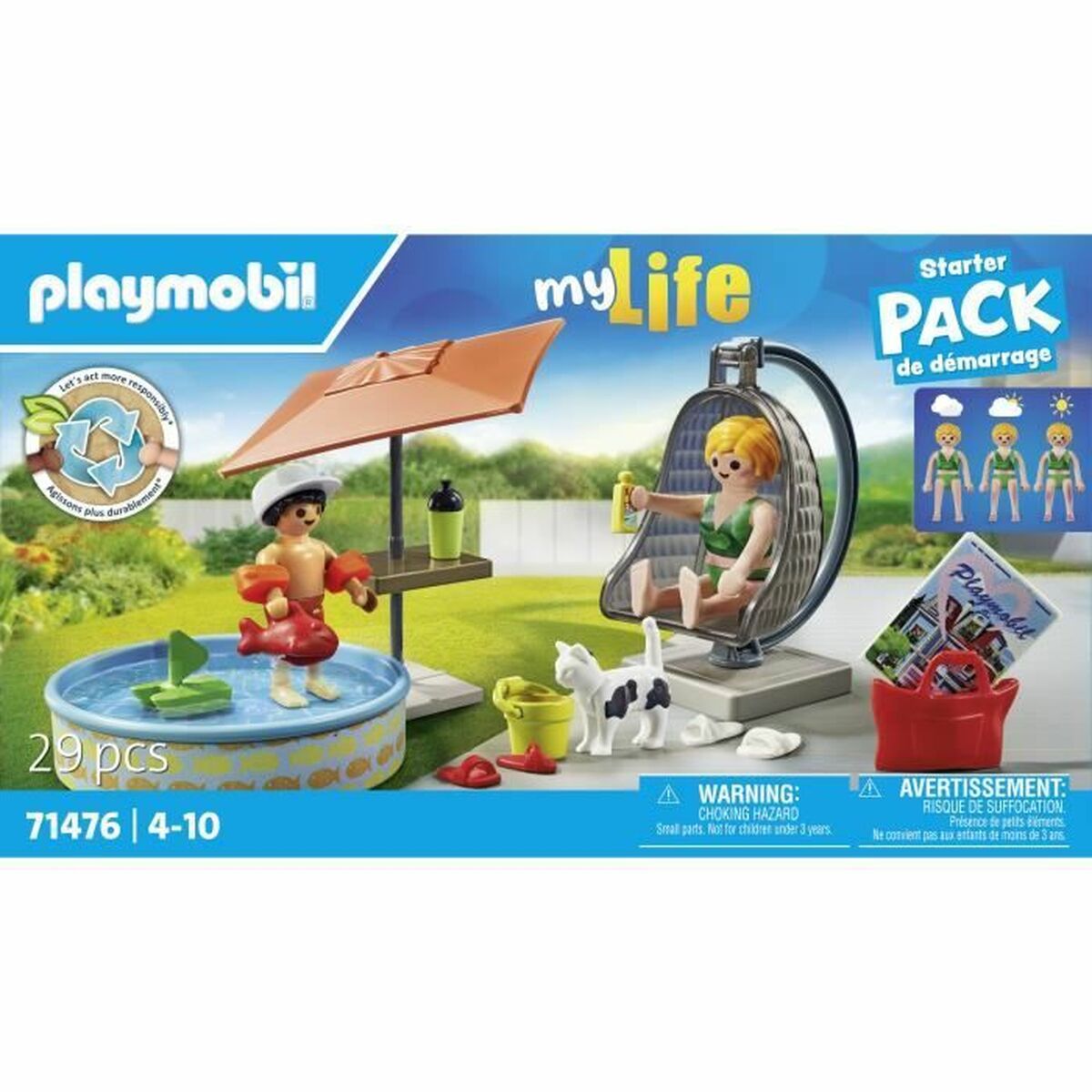 Playset Playmobil 71476 My life - Jucarii si jocuri, Păpuși și figurine