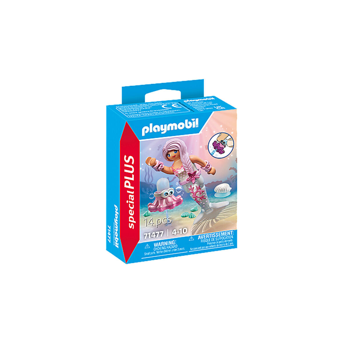 Playset Playmobil Caracatiță Sirenă 14 Piese - Jucarii si jocuri, Păpuși și figurine