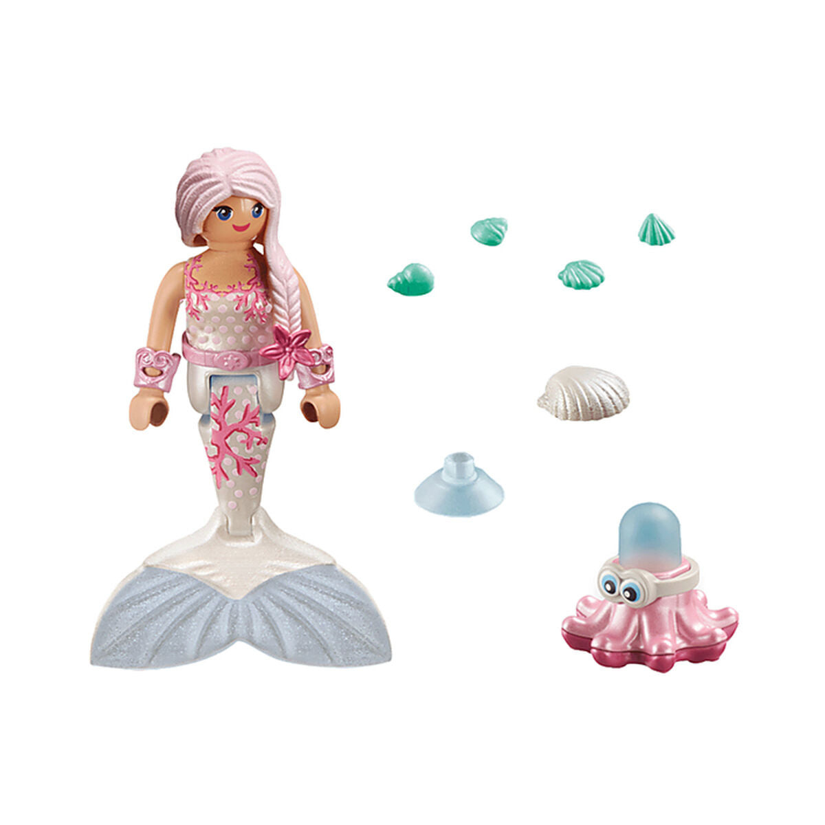 Playset Playmobil Caracatiță Sirenă 14 Piese - Jucarii si jocuri, Păpuși și figurine