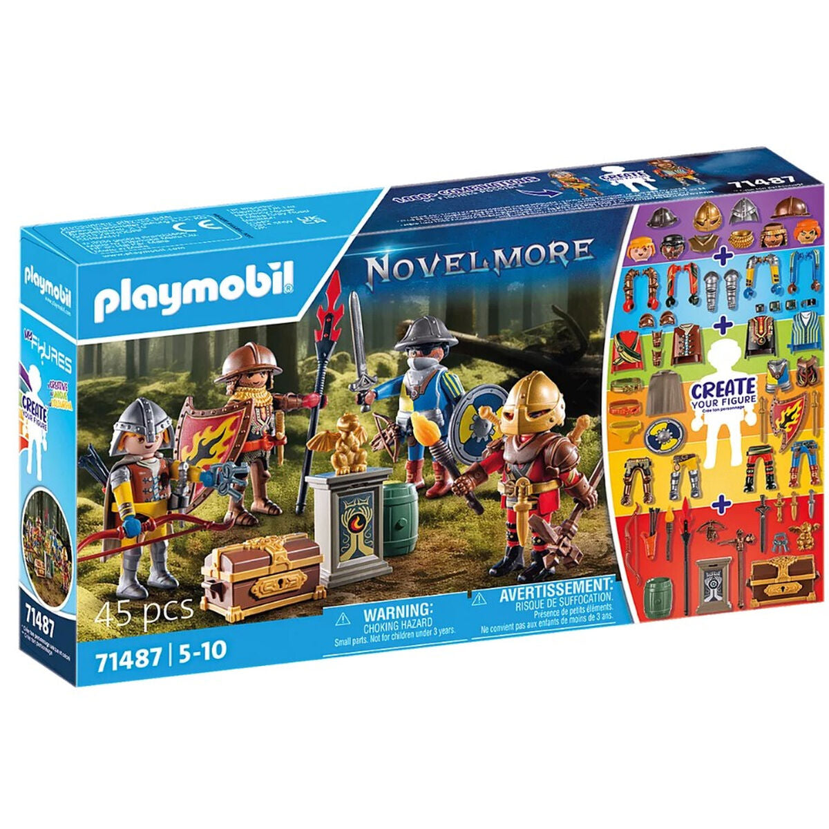 Playset Playmobil Novelmore 45 Piese - Jucarii si jocuri, Păpuși și figurine