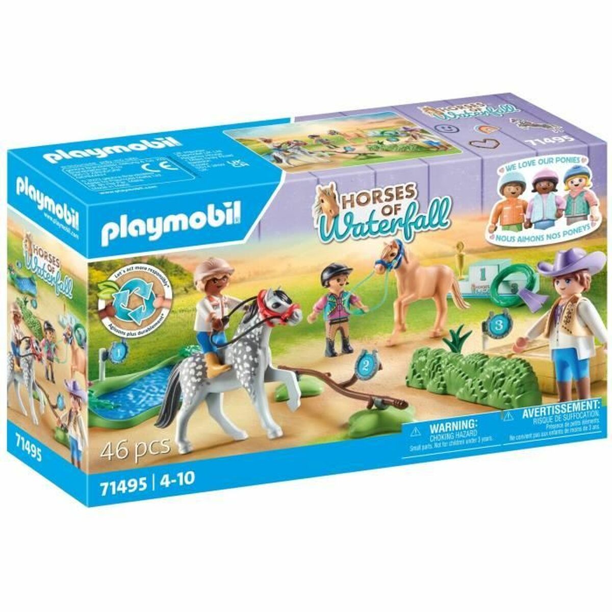 Playset Playmobil 71495 Horses of Waterfall - Jucarii si jocuri, Păpuși și figurine