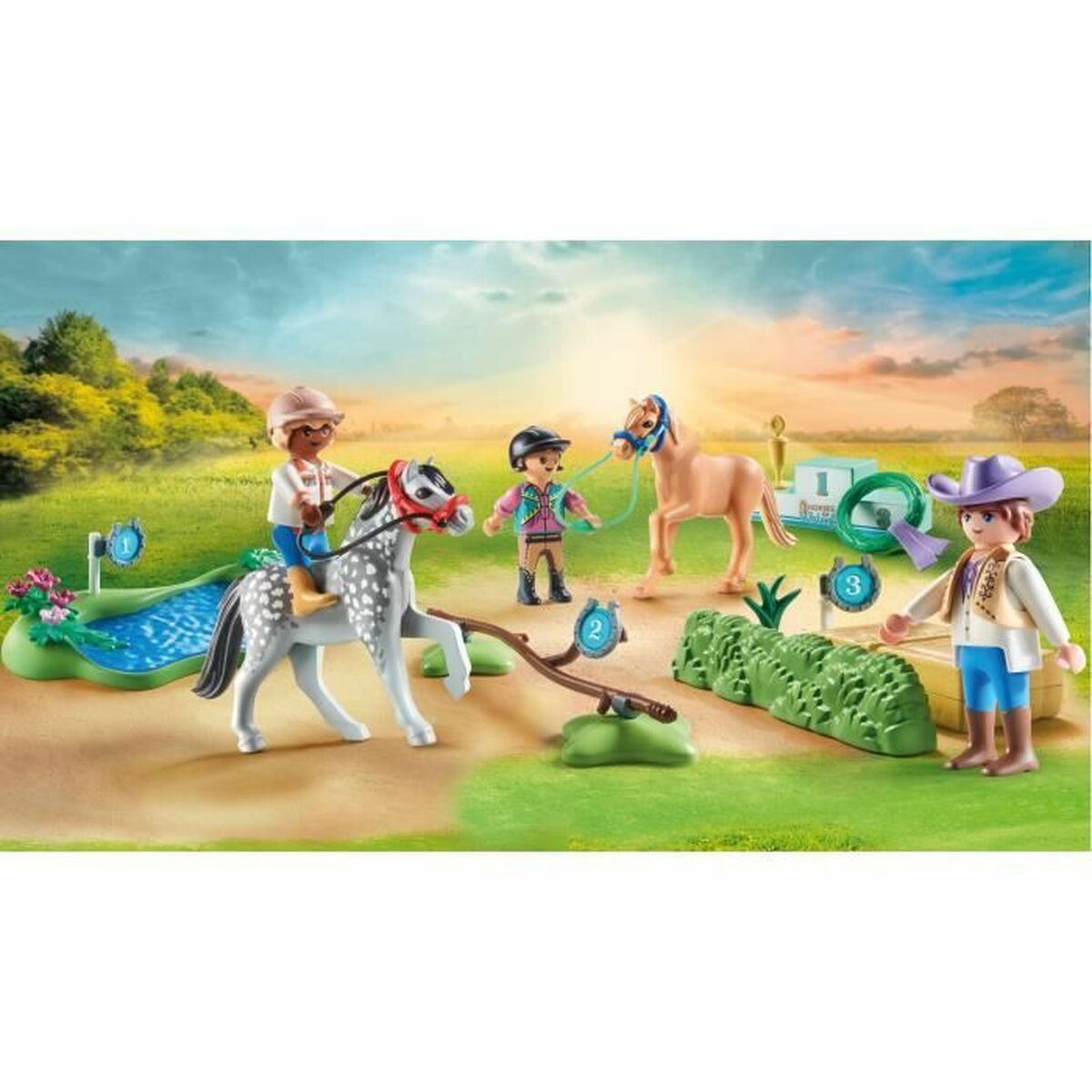 Playset Playmobil 71495 Horses of Waterfall - Jucarii si jocuri, Păpuși și figurine