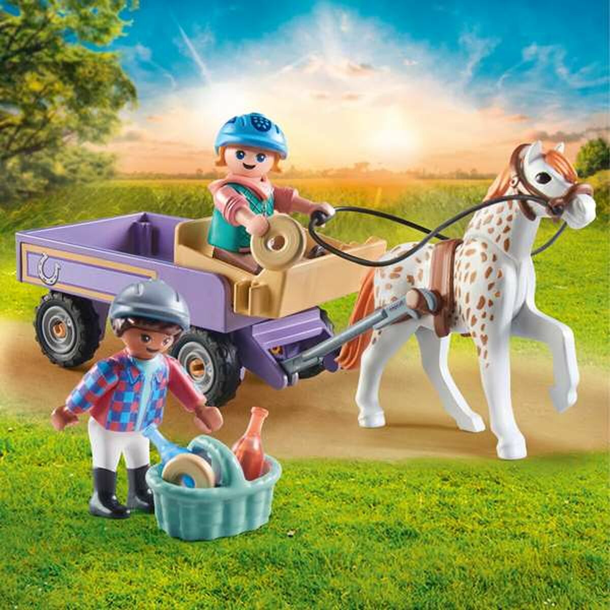 Set de Jucării cu Vehicule Playmobil 71496 33 Piese - Jucarii si jocuri, Păpuși și figurine