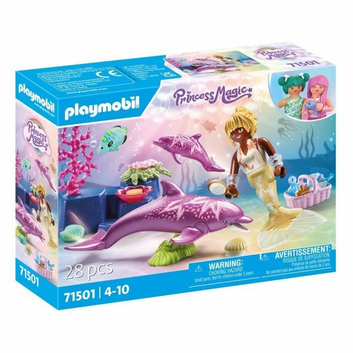 Playset Playmobil 71501 Princess Magic 28 Piese 28 Unități - Jucarii si jocuri, Păpuși și figurine