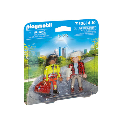 Playset Playmobil 71506 Medic 6 Piese - Jucarii si jocuri, Păpuși și figurine