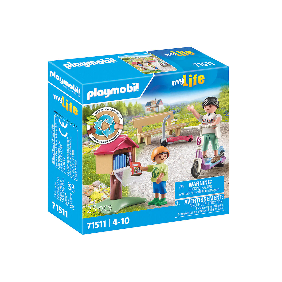 Playset Playmobil Color Motocicletă 25 Piese - Jucarii si jocuri, Păpuși și figurine