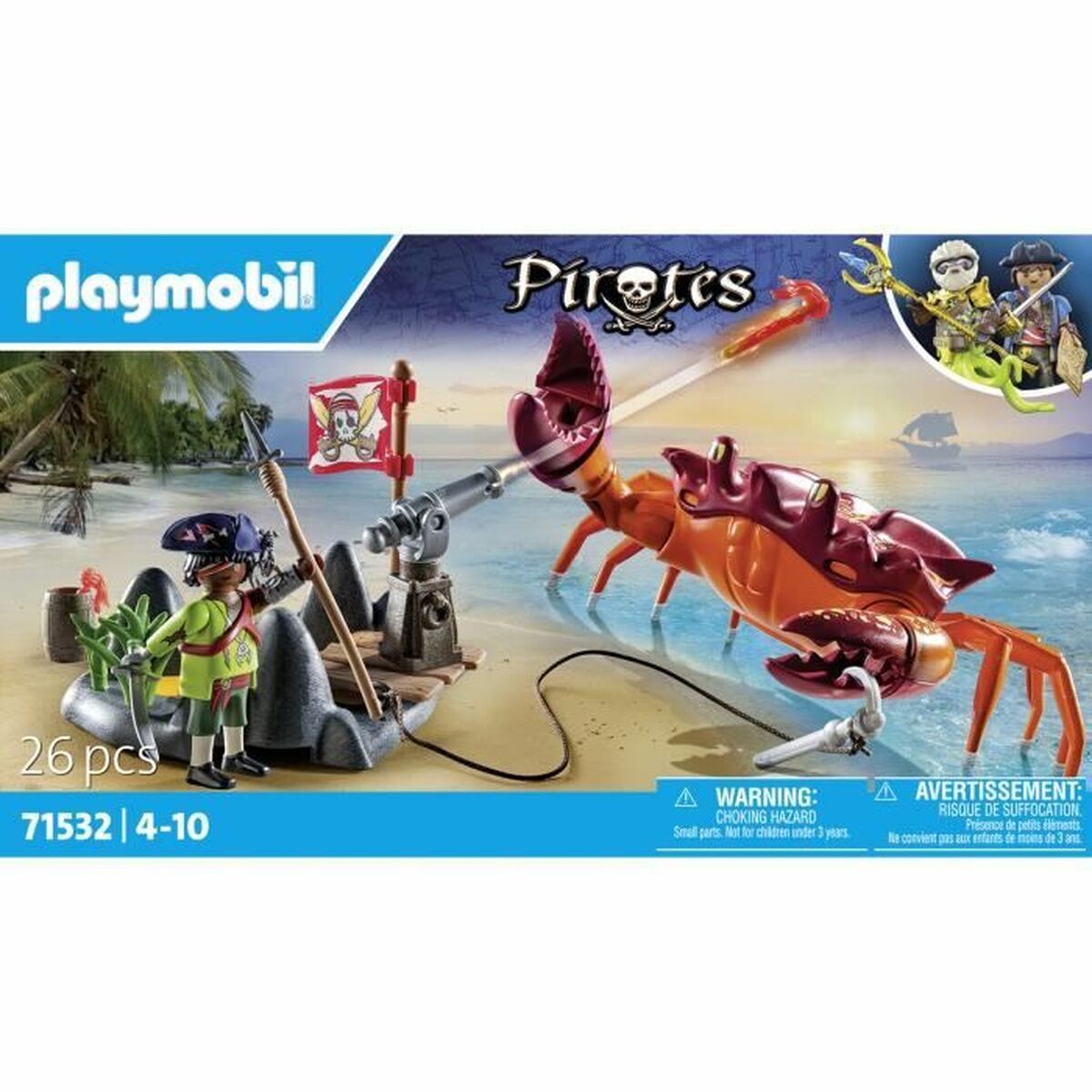 Playset Playmobil Pirates 71532 - Jucarii si jocuri, Păpuși și figurine