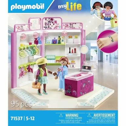 Playset Playmobil My Life 71537 Accessories Shop 95 Piese - Jucarii si jocuri, Păpuși și figurine
