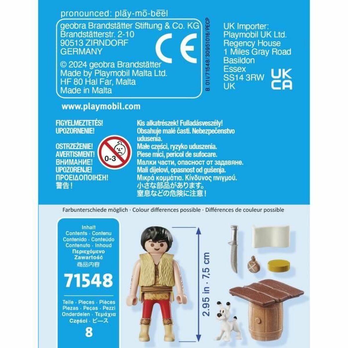 Playset Playmobil Asterix 71548 8 Piese - Jucarii si jocuri, Păpuși și figurine