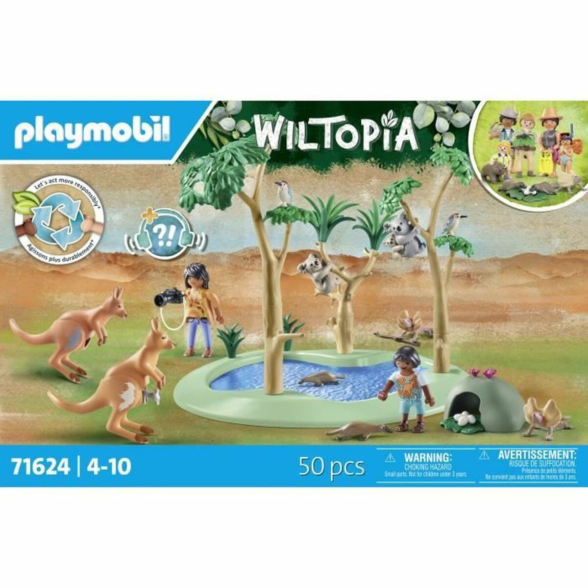 Playset Playmobil Animal Explorers - Jucarii si jocuri, Păpuși și figurine