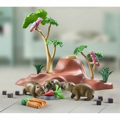 Playset Playmobil Wombat burrows - Jucarii si jocuri, Păpuși și figurine