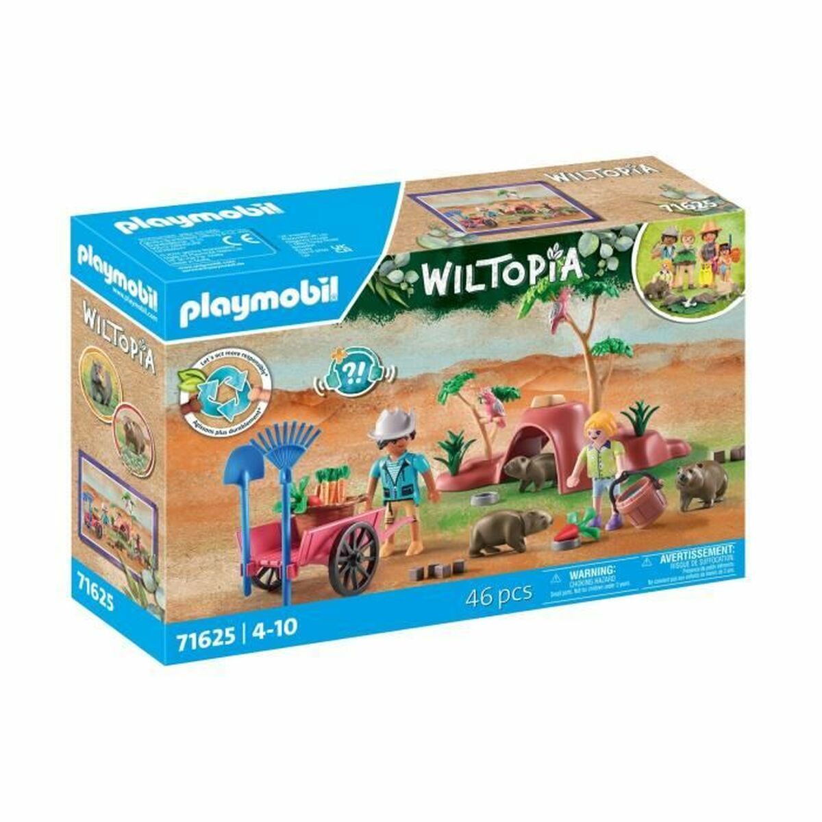 Playset Playmobil Wombat burrows - Jucarii si jocuri, Păpuși și figurine