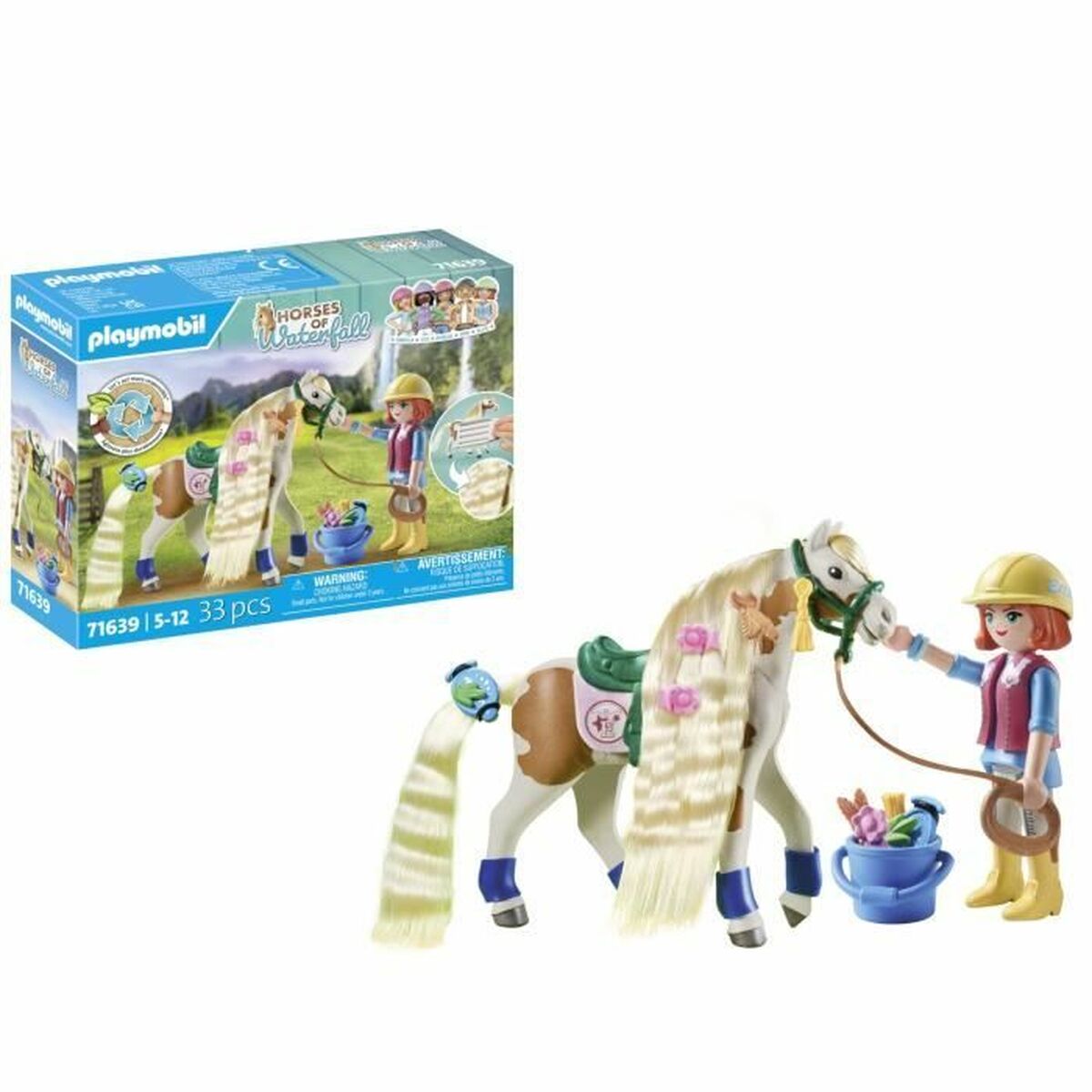 Playset Playmobil 71639 Ellie with horse 33 Piese - Jucarii si jocuri, Păpuși și figurine