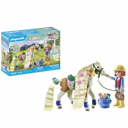 Playset Playmobil 71639 Ellie with horse 33 Piese - Jucarii si jocuri, Păpuși și figurine