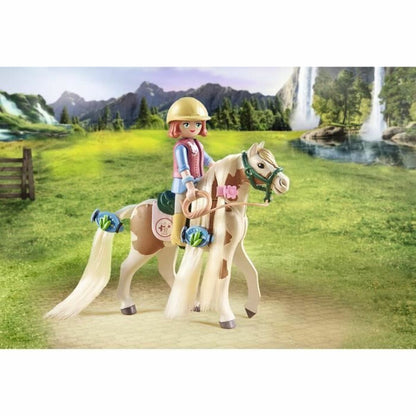 Playset Playmobil 71639 Ellie with horse 33 Piese - Jucarii si jocuri, Păpuși și figurine