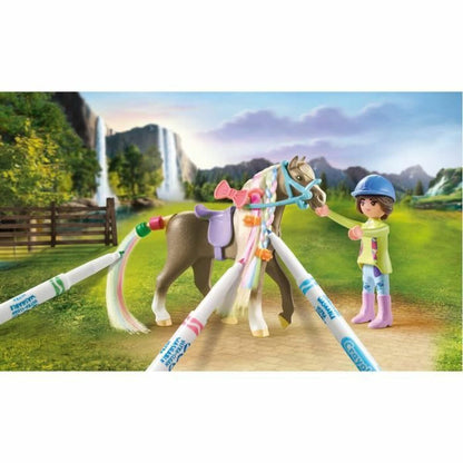 Playset Playmobil 71640 Horses of Waterfall 19 Piese - Jucarii si jocuri, Păpuși și figurine