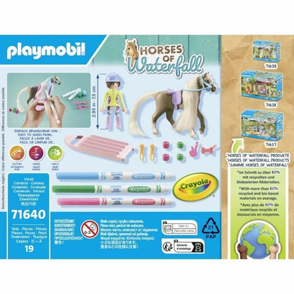 Playset Playmobil 71640 Horses of Waterfall 19 Piese - Jucarii si jocuri, Păpuși și figurine