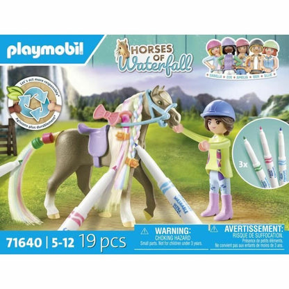 Playset Playmobil 71640 Horses of Waterfall 19 Piese - Jucarii si jocuri, Păpuși și figurine
