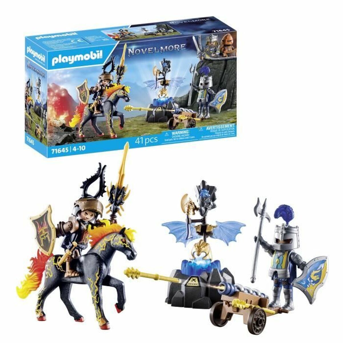 Playset Playmobil 71645 - Knights' Duel 41 Piese - Jucarii si jocuri, Păpuși și figurine
