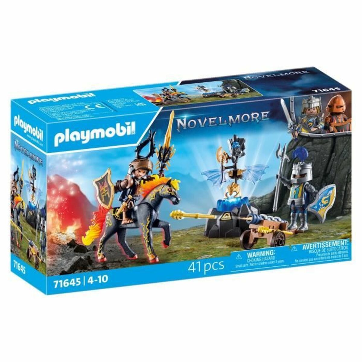 Playset Playmobil 71645 - Knights' Duel 41 Piese - Jucarii si jocuri, Păpuși și figurine