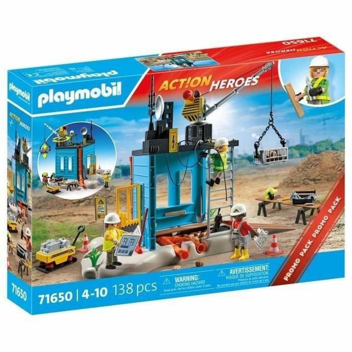 Playset Playmobil 71650 138 piezas - Jucarii si jocuri, Păpuși și figurine
