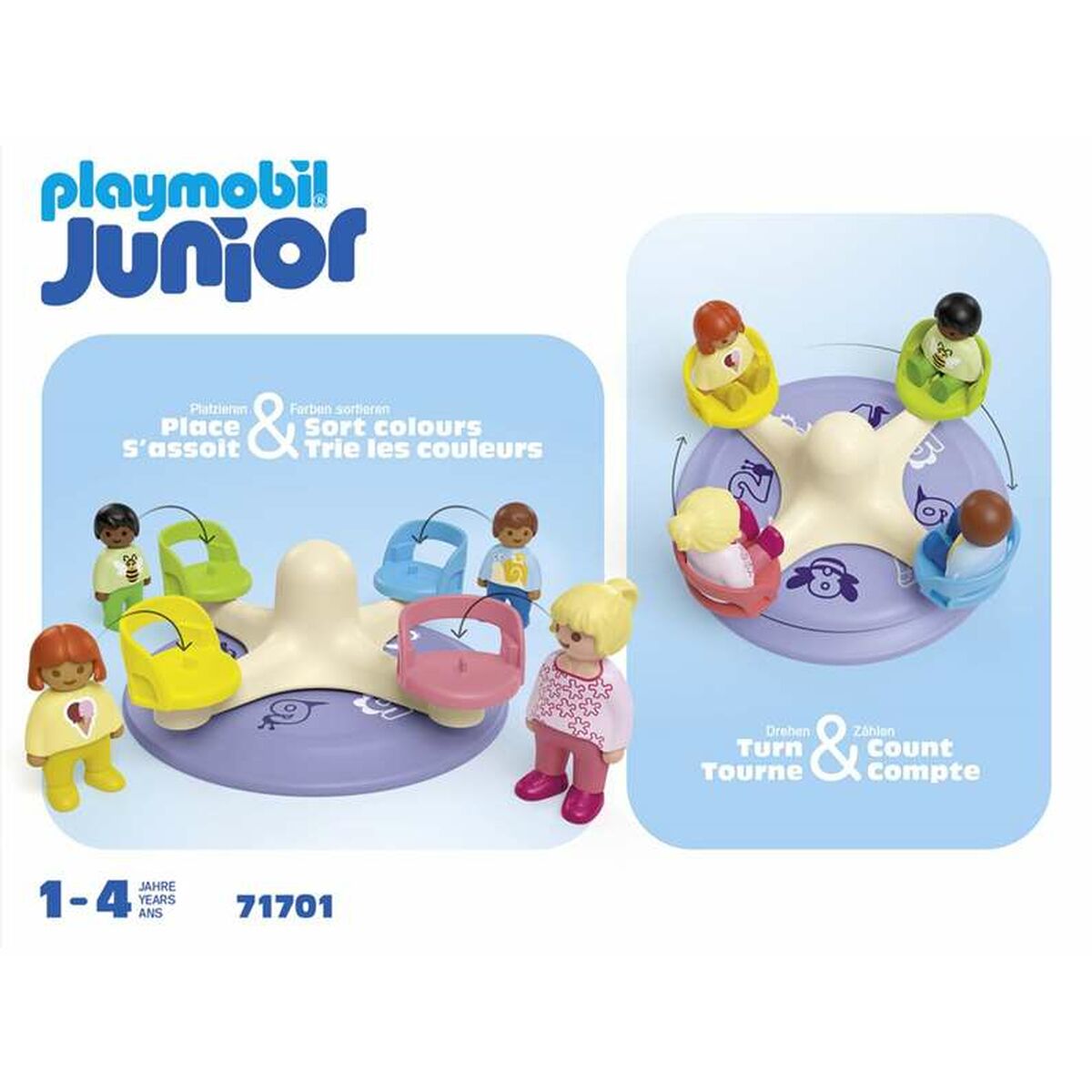 Playset Playmobil 71701 - Jucarii si jocuri, Păpuși și figurine