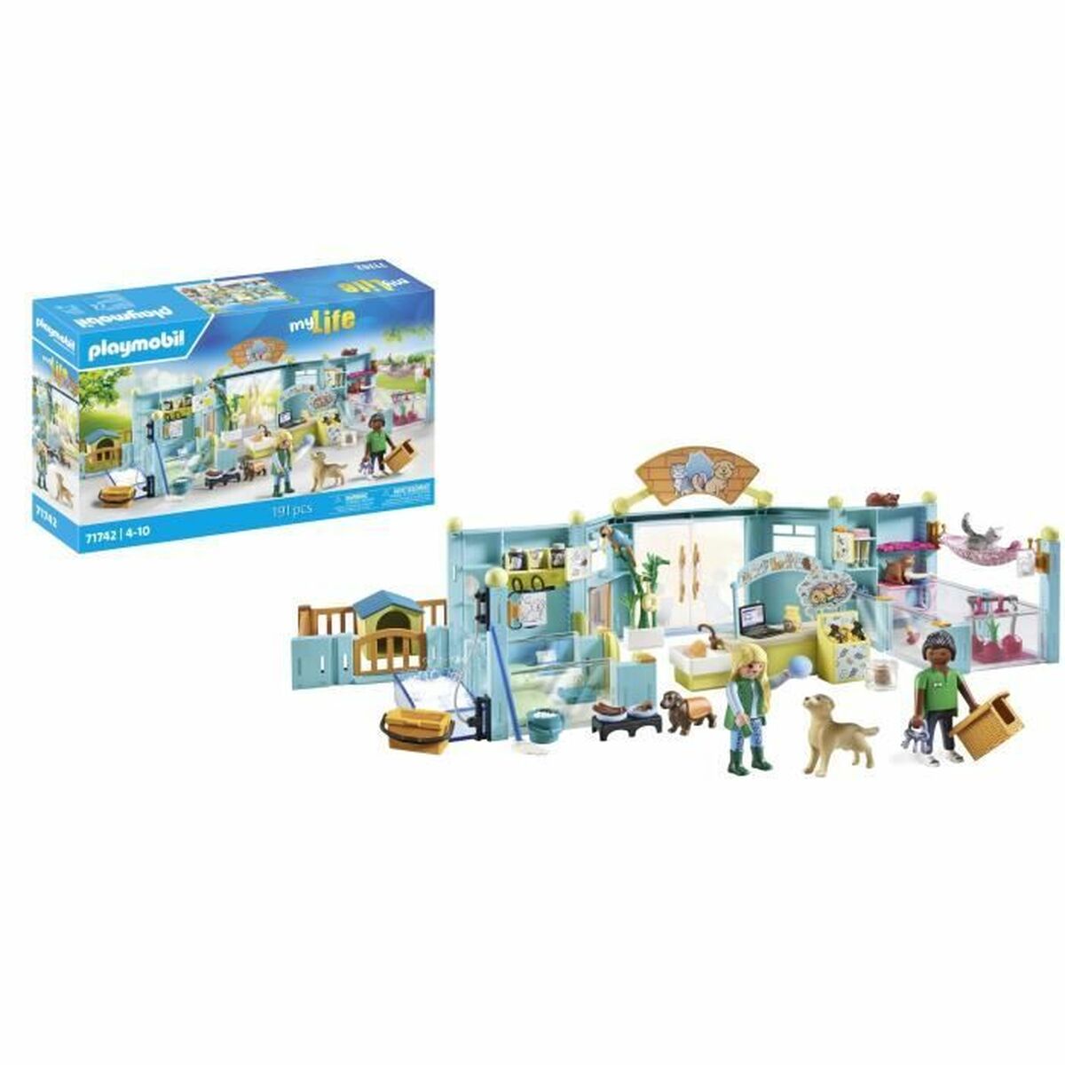 Playset Playmobil 71742 191 Piese - Jucarii si jocuri, Păpuși și figurine