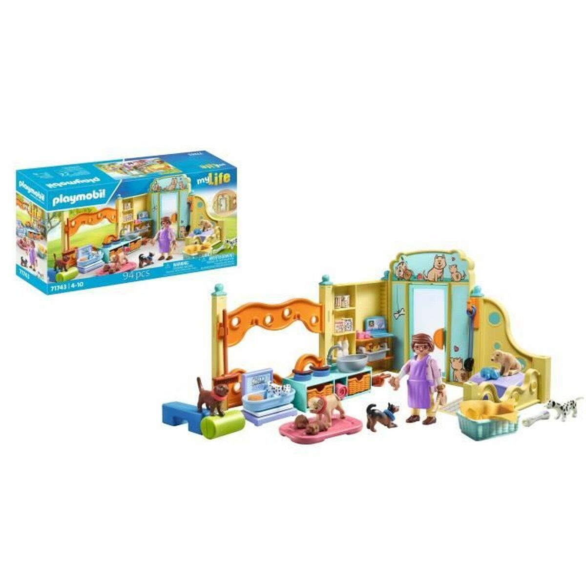Playset Playmobil 71743 94 Piese - Jucarii si jocuri, Păpuși și figurine