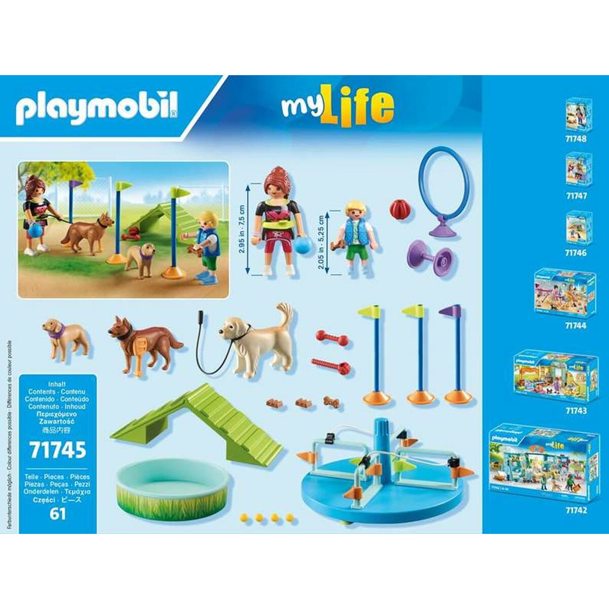 Playset Playmobil 71745 - Jucarii si jocuri, Păpuși și figurine
