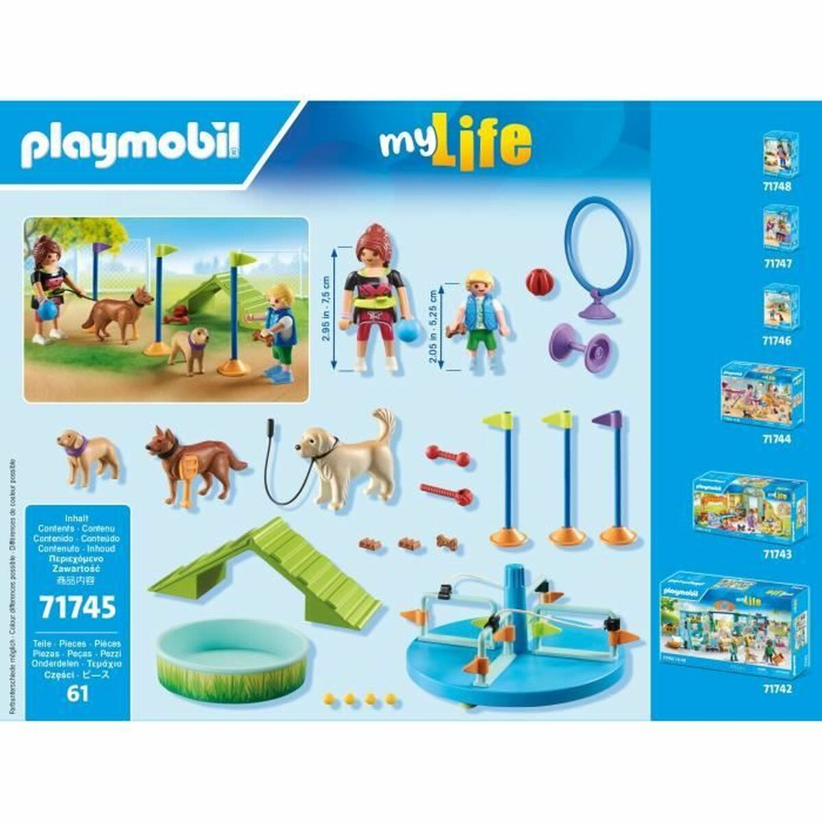 Playset Playmobil 71745 61 Piese - Jucarii si jocuri, Păpuși și figurine