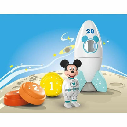 Playset Playmobil Junior 71771 Mickey astronaut Disney 5 Piese - Jucarii si jocuri, Păpuși și figurine