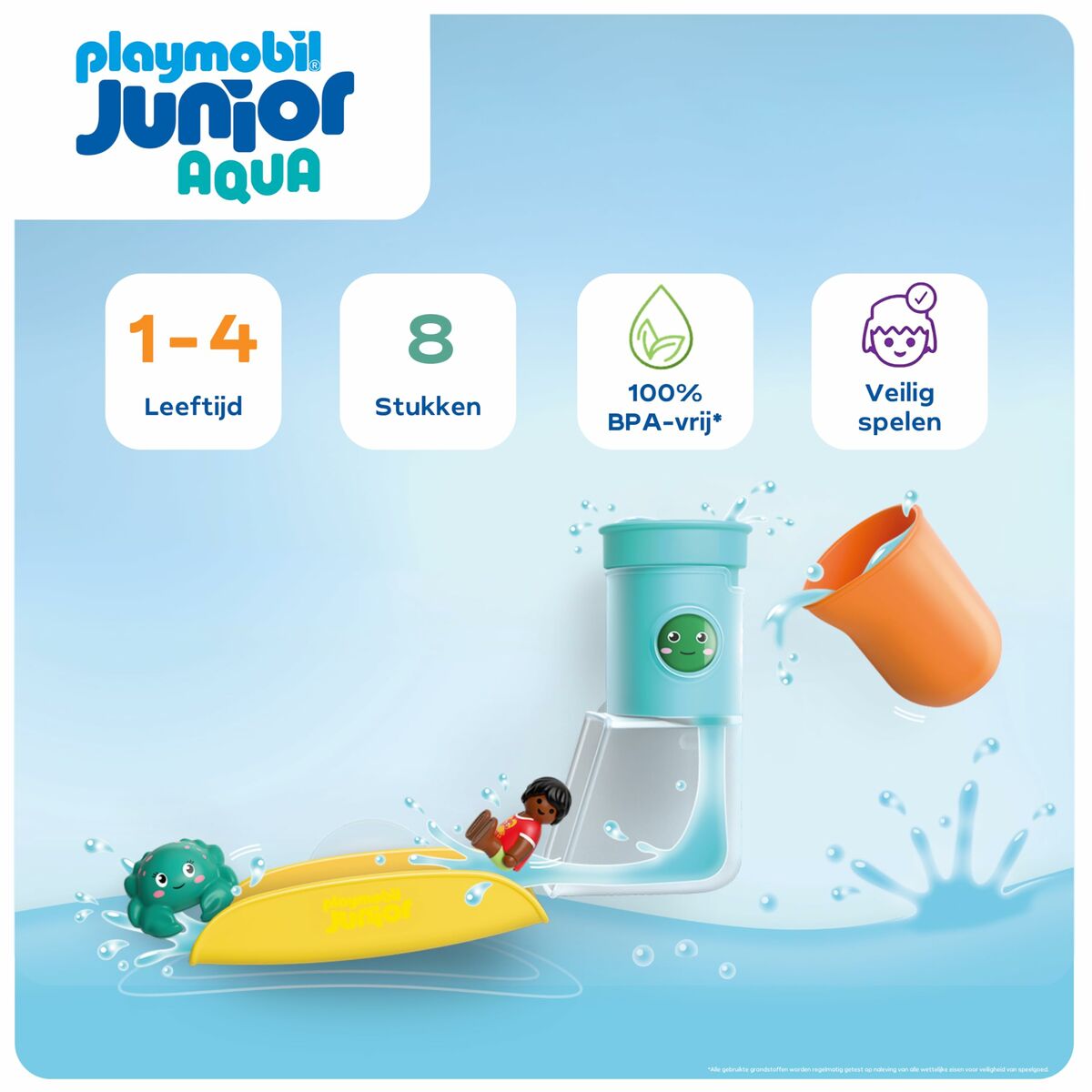 Playset Playmobil Junior Water 71775 8 Piese - Jucarii si jocuri, Păpuși și figurine