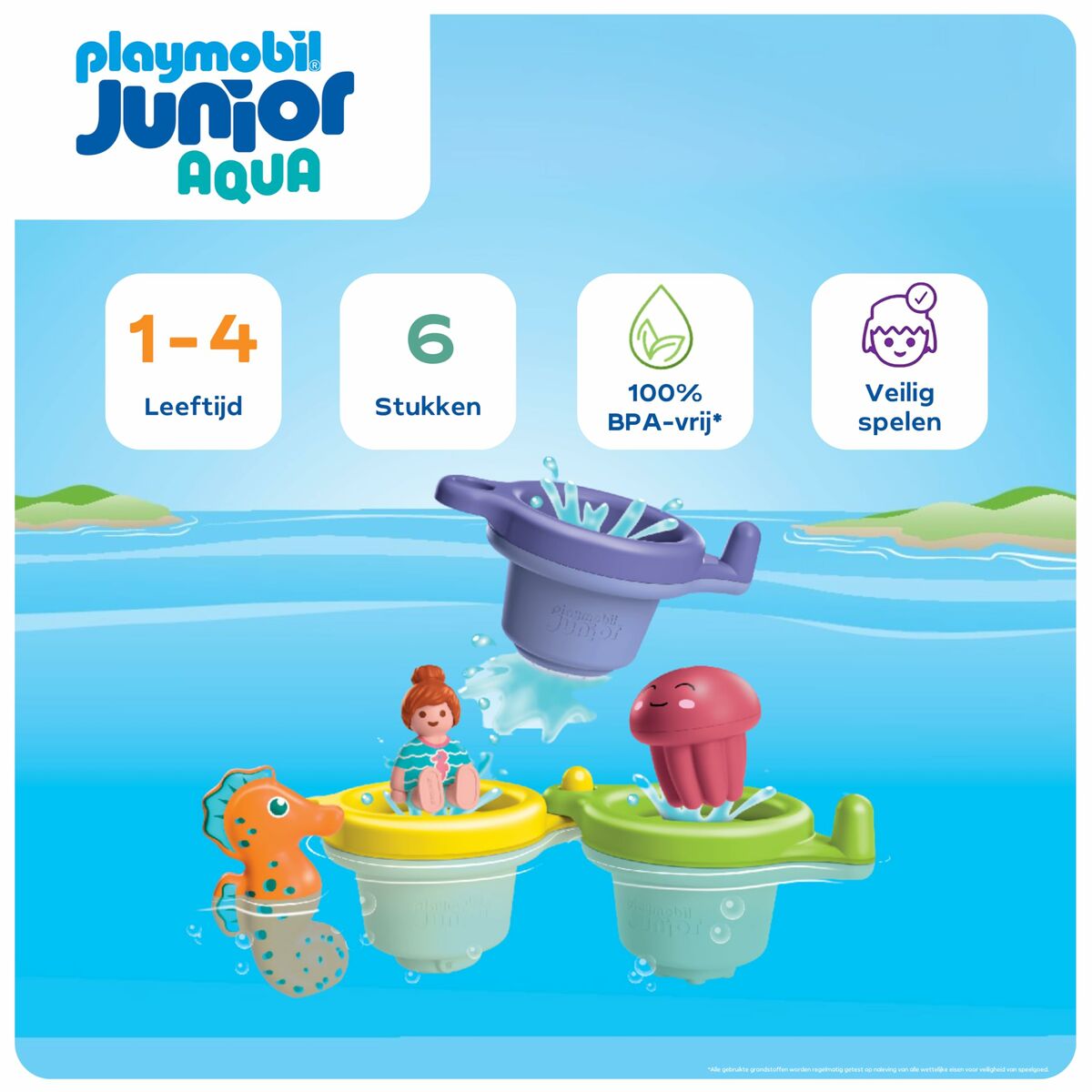 Playset Playmobil Junior Water 71776 6 Piese - Jucarii si jocuri, Păpuși și figurine