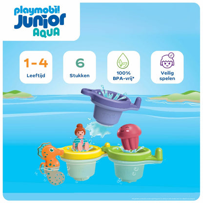 Playset Playmobil Junior Water 71776 6 Piese - Jucarii si jocuri, Păpuși și figurine