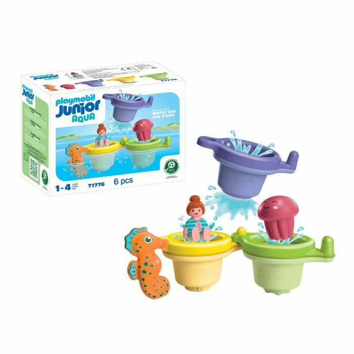 Playset Playmobil Junior Water 71776 6 Piese - Jucarii si jocuri, Păpuși și figurine