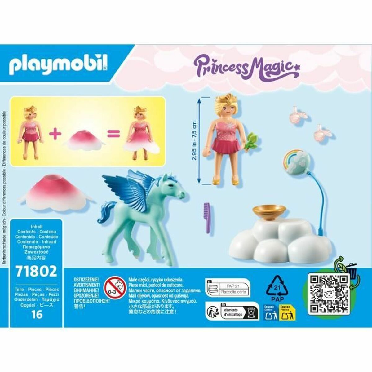 Playset Playmobil 71802 16 Piese - Jucarii si jocuri, Păpuși și figurine