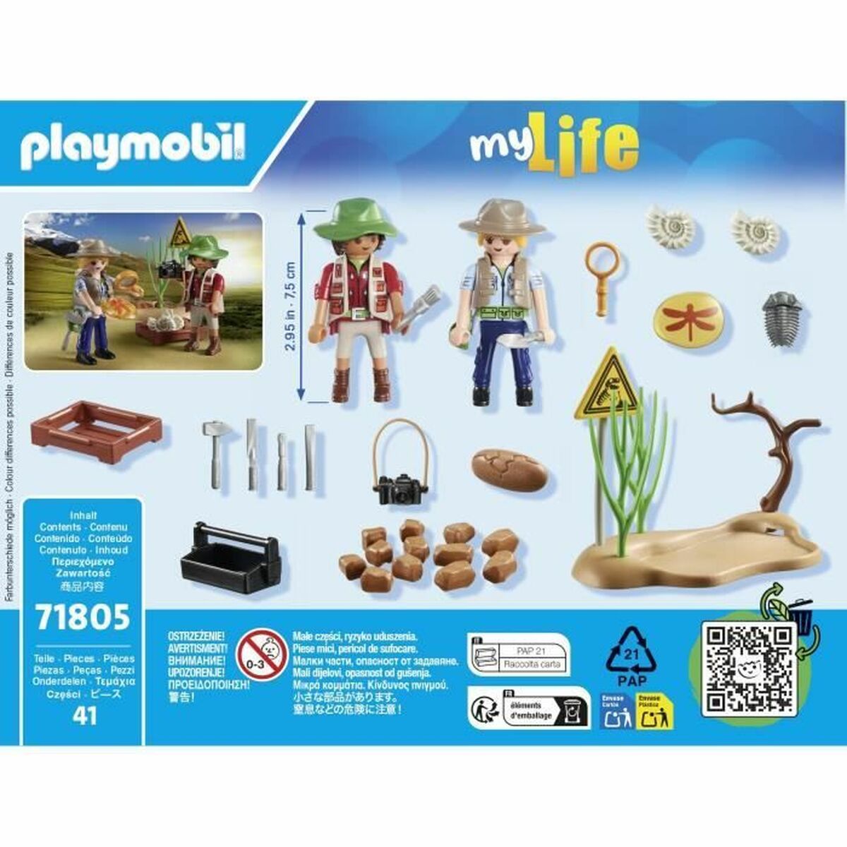 Playset Playmobil 71805 41 Piese - Jucarii si jocuri, Păpuși și figurine