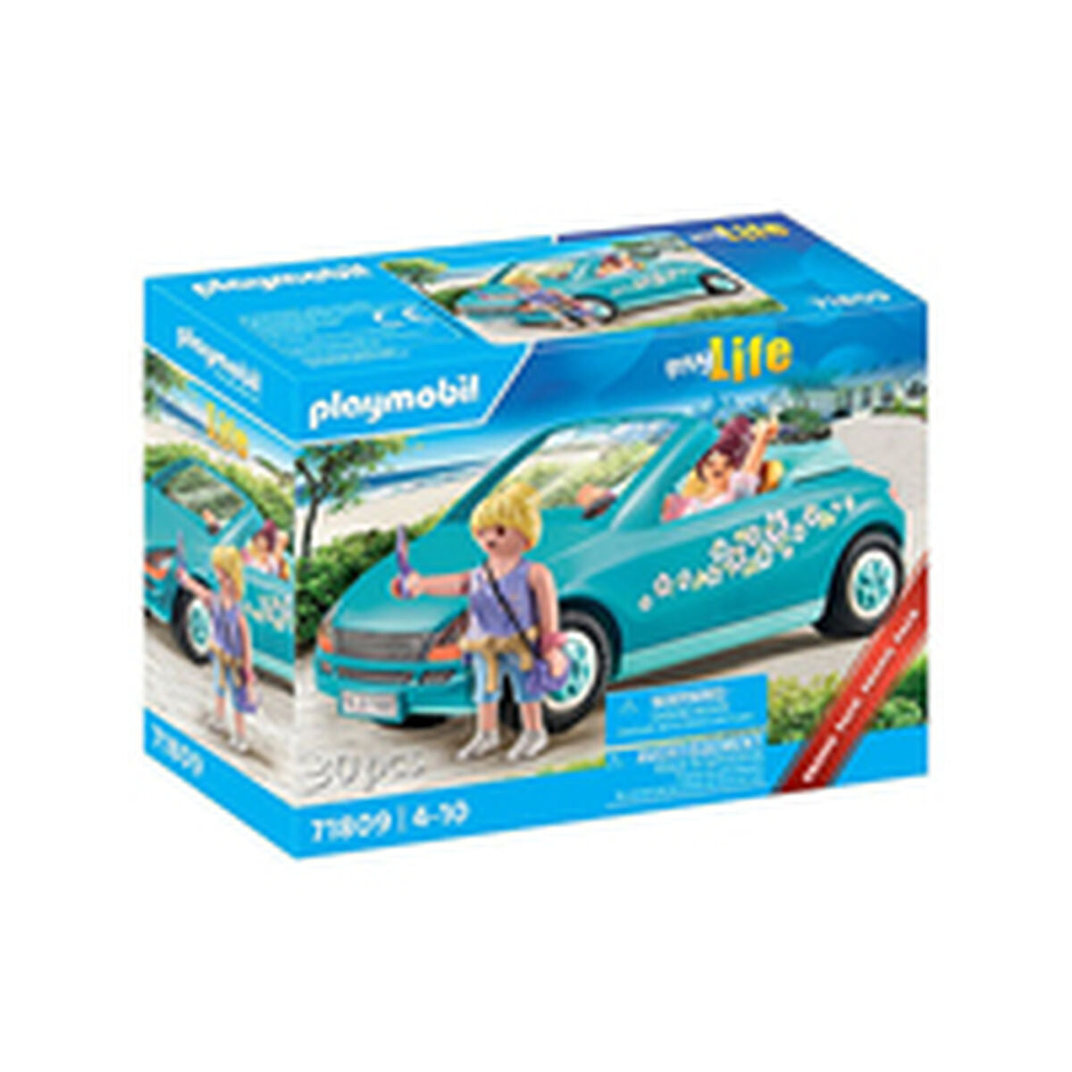 Set de Jucării cu Vehicule Playmobil 71809 Convertible 30 Piese - Jucarii si jocuri, Păpuși și figurine
