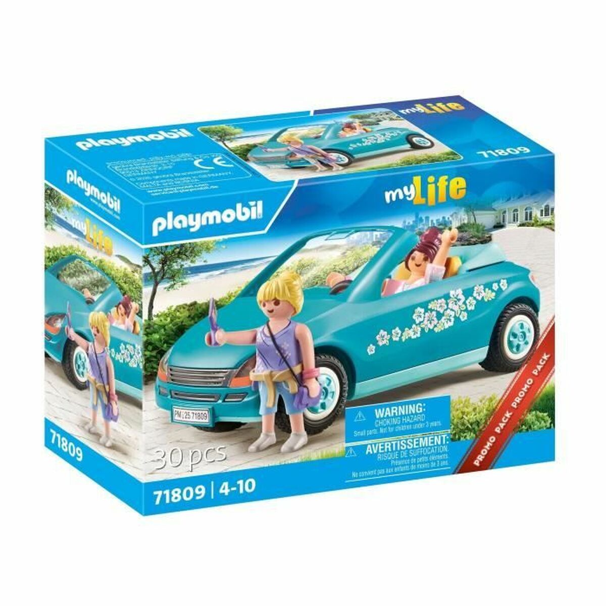 Set de Jucării cu Vehicule Playmobil 71809 Convertible 30 Piese - Jucarii si jocuri, Păpuși și figurine