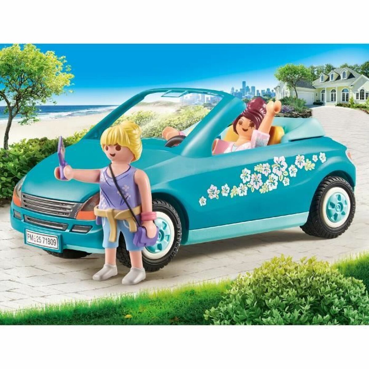 Set de Jucării cu Vehicule Playmobil 71809 Convertible 30 Piese - Jucarii si jocuri, Păpuși și figurine