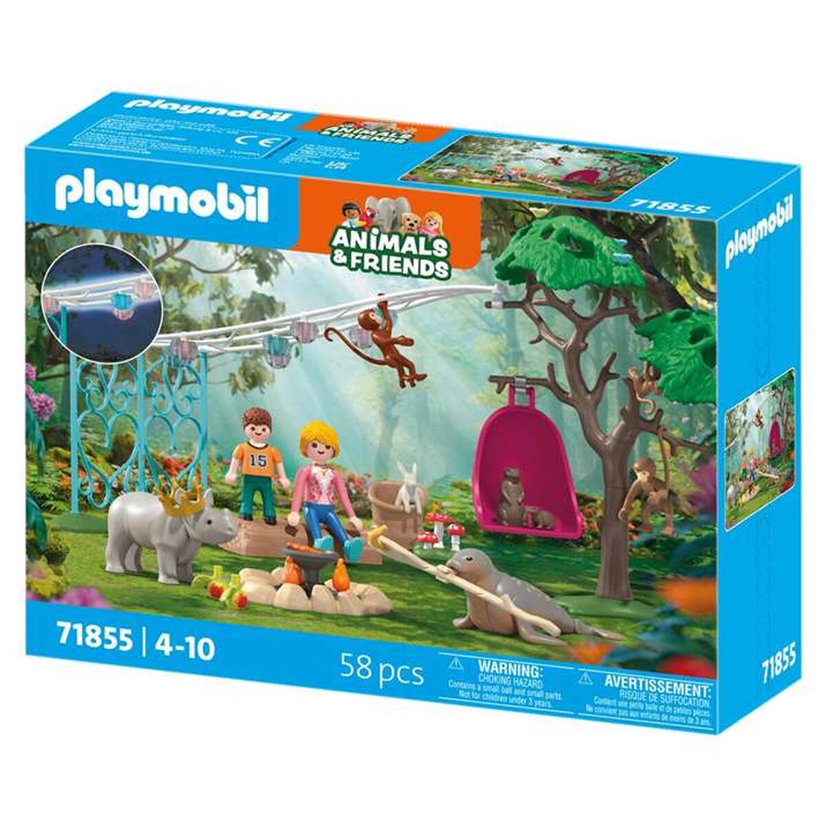 Playset Playmobil 71855 - Jucarii si jocuri, Păpuși și figurine