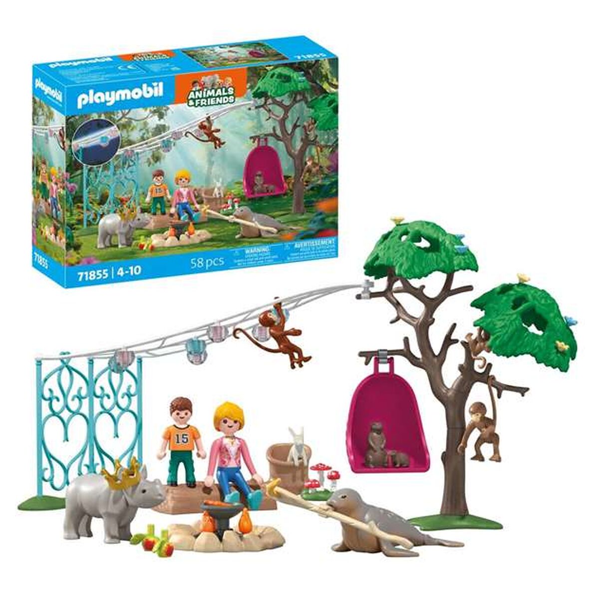 Playset Playmobil 71855 - Jucarii si jocuri, Păpuși și figurine