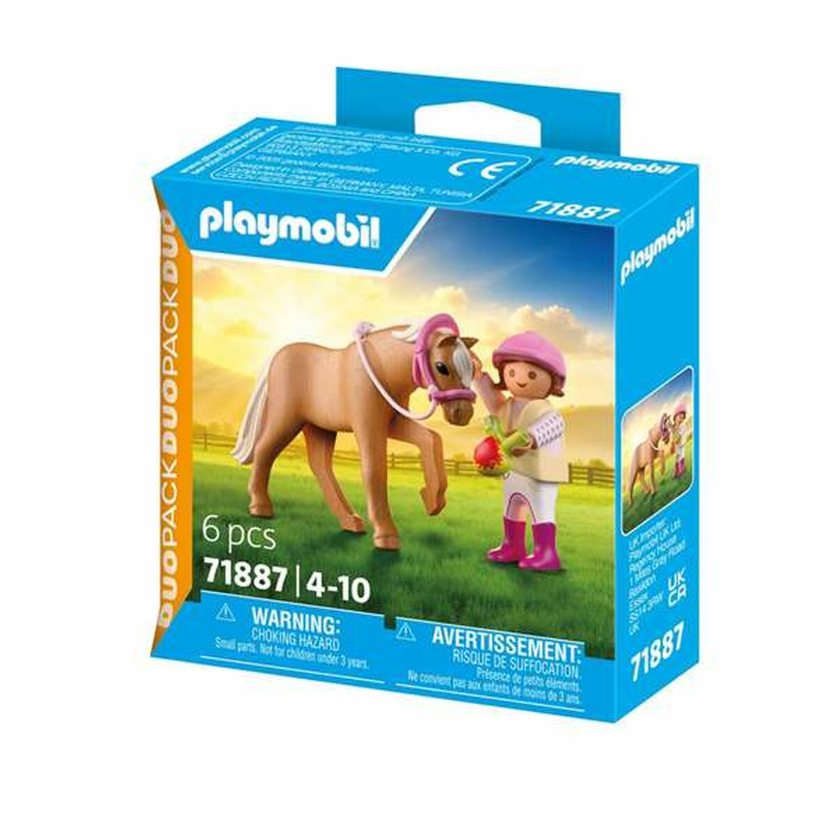 Playset Playmobil 71887 - Jucarii si jocuri, Păpuși și figurine